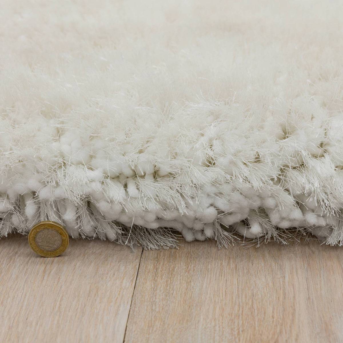 Plush White Rug