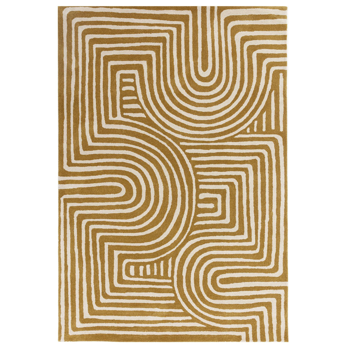 Reef RF28 Curve Ochre Rug