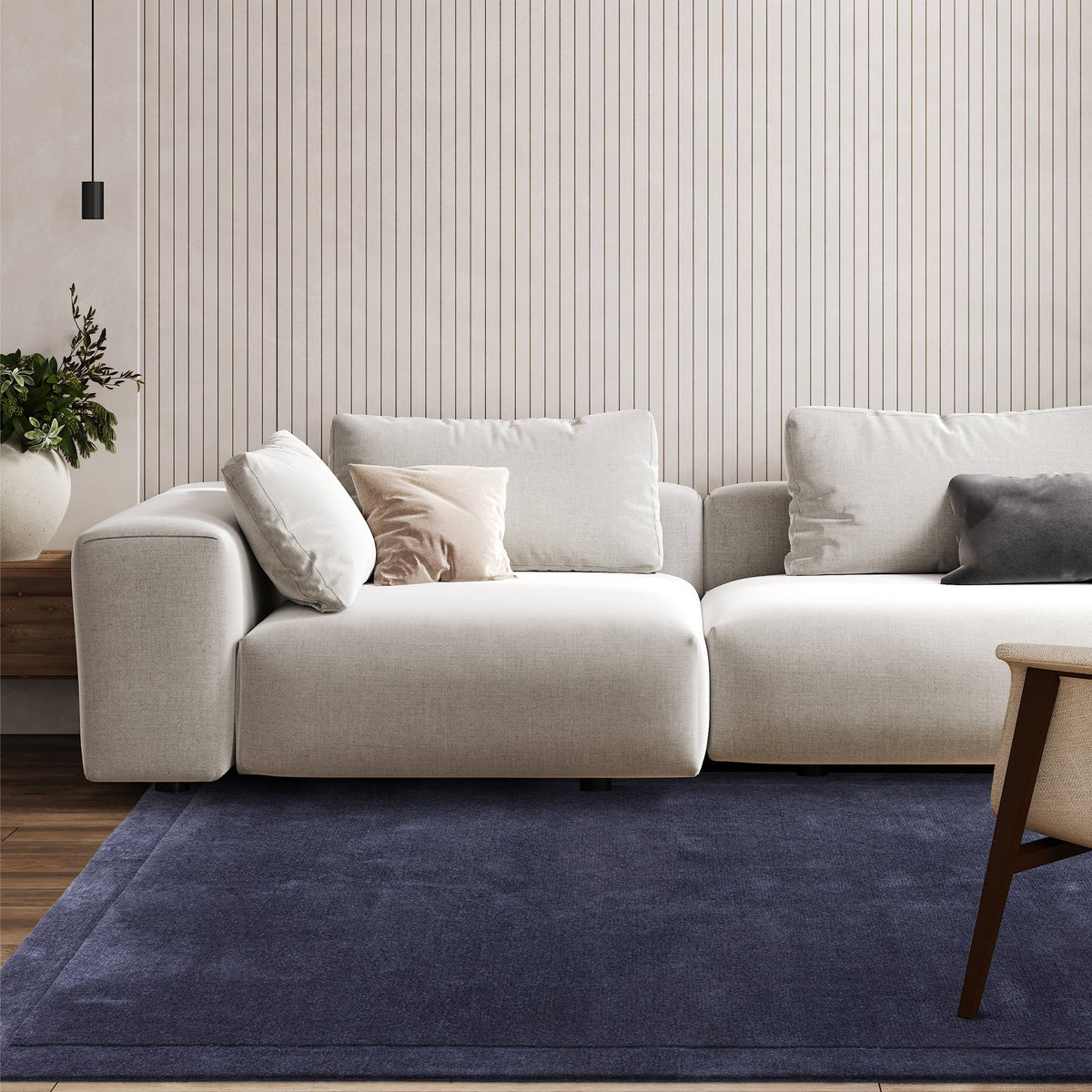 Rise Navy Rug