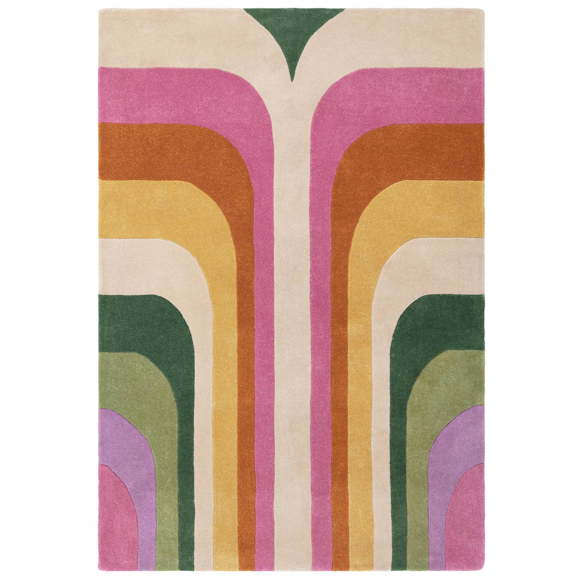 Romy 01 Retro Pink Rug