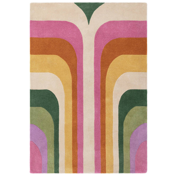 Romy 01 Retro Pink Rug