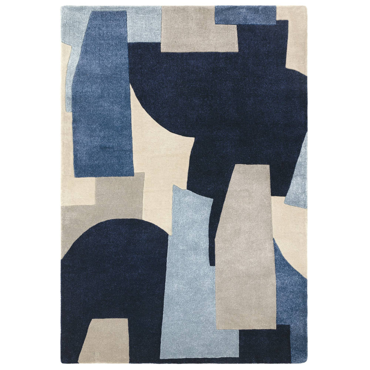 Romy 11 Element Blue Rug