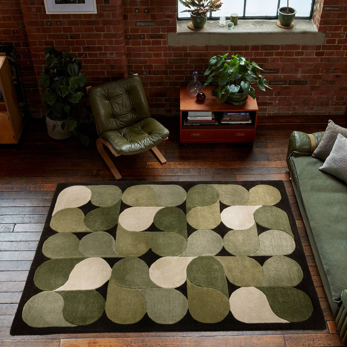 Romy 15 Jive Green Rug