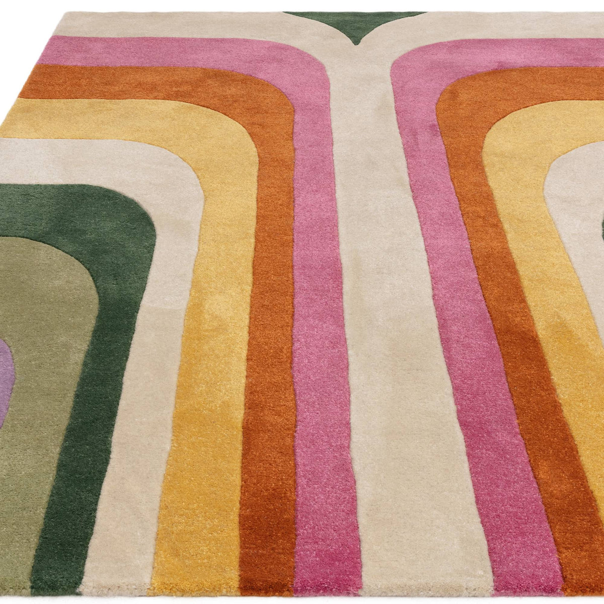 Romy 01 Retro Pink Rug