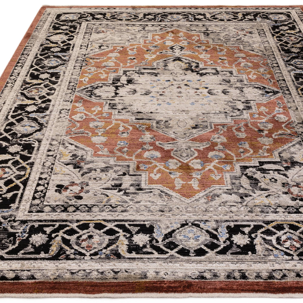 Sovereign Terracotta Medallion Rug