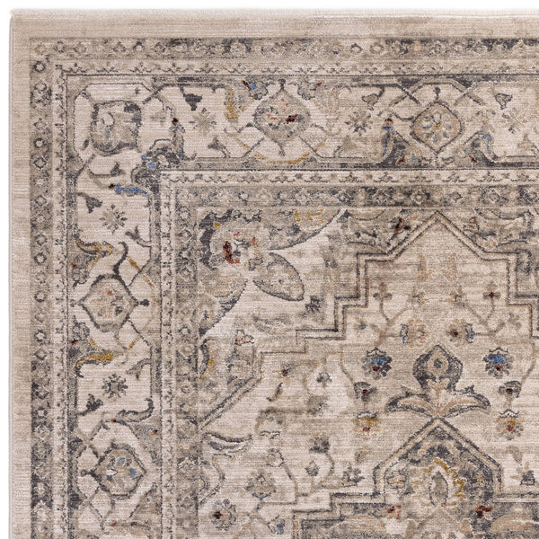 Sovereign Ash Medallion Rug