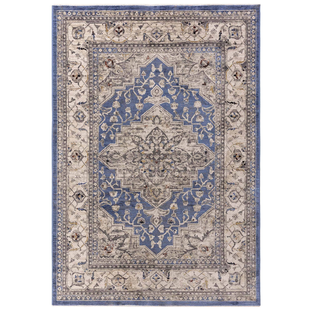 Sovereign Blue Medallion Rug
