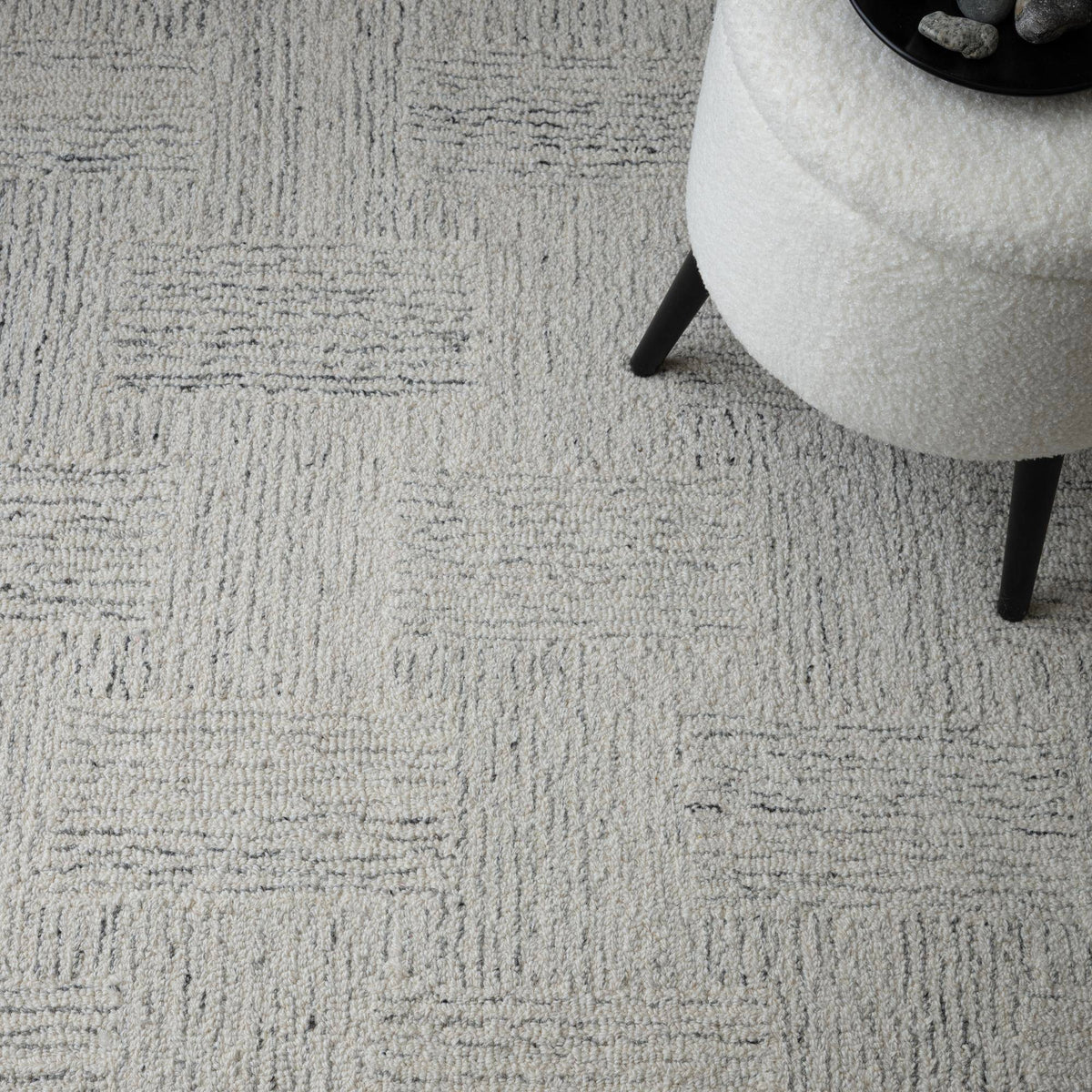 Theodore Chevron Sand Rug