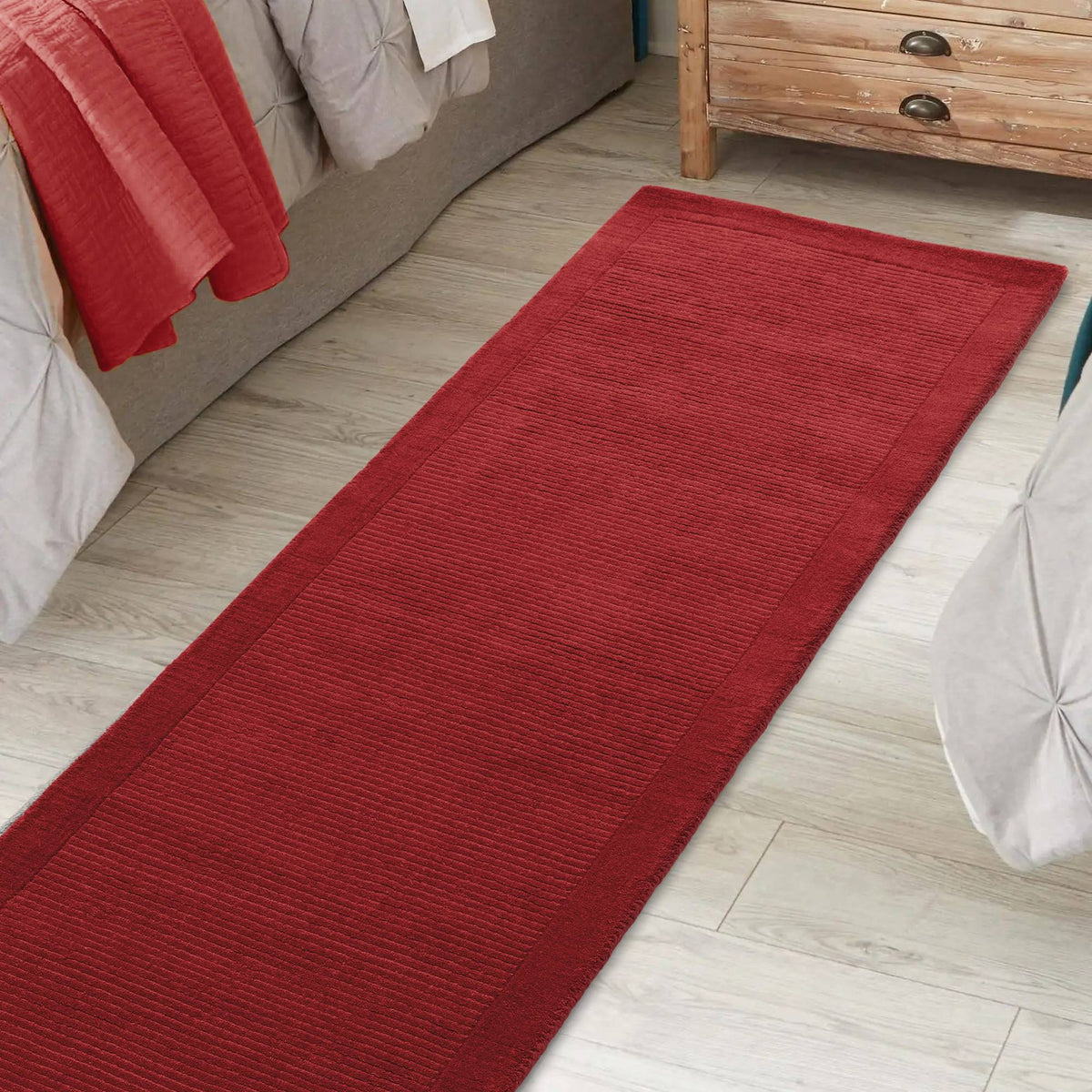 York Poppy Rug